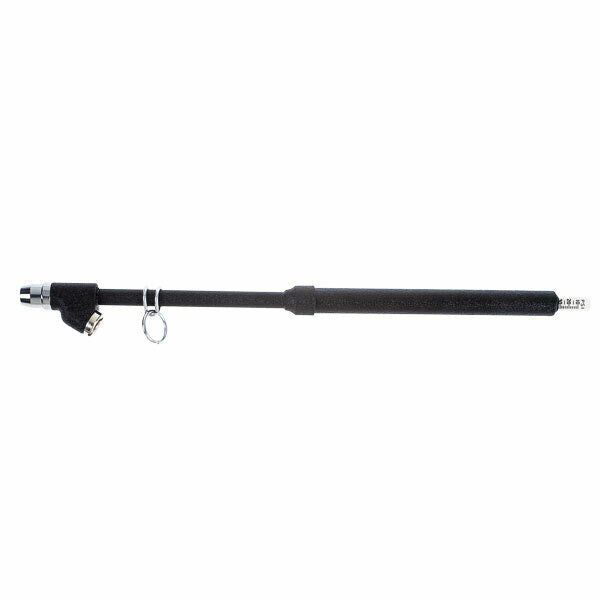 Haltec GA-165 12" Dual Foot Black Service Gauge 10-150 PSI Nylon Bar