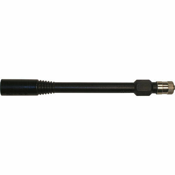 Haltec HE-351 3.82" Black Polymer Plastic Valve Extension Pack of 10