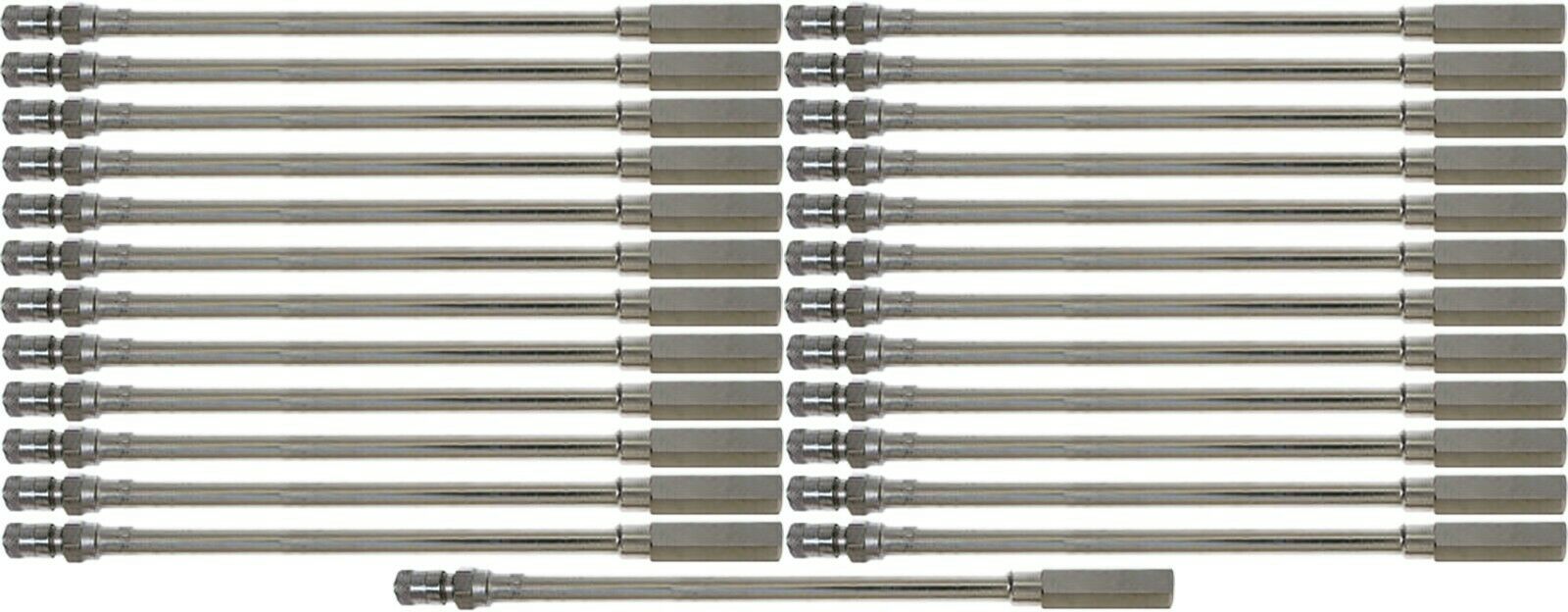 Haltec HE-393 6" Light Weight Valve Extension with 1" Long Collar Pack of 25