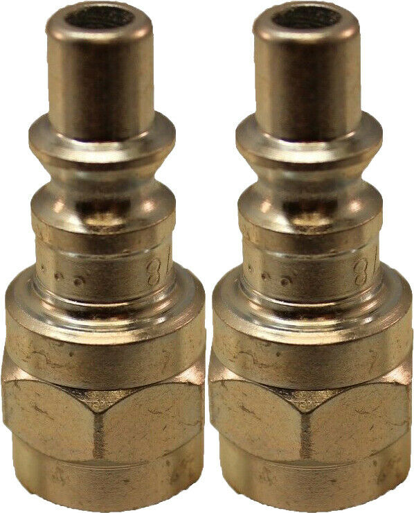 Milton 778 1/4" FNPT A-Style Plug Pack of 2