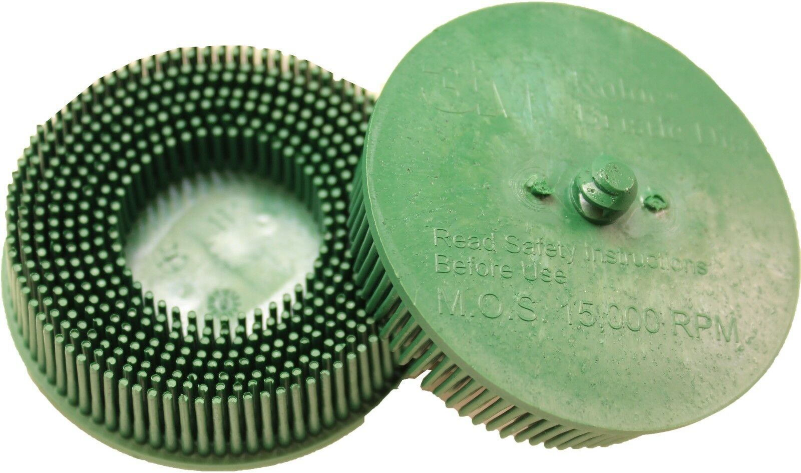 3M 07524 2" 50 Grit Scotch-Brite Roloc Bristle Disc Pack of 2