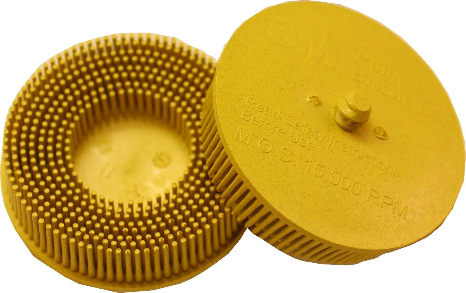 3M 07527 3" 80 Grit Scotch-Brite Roloc Bristle Disc Pack of 2