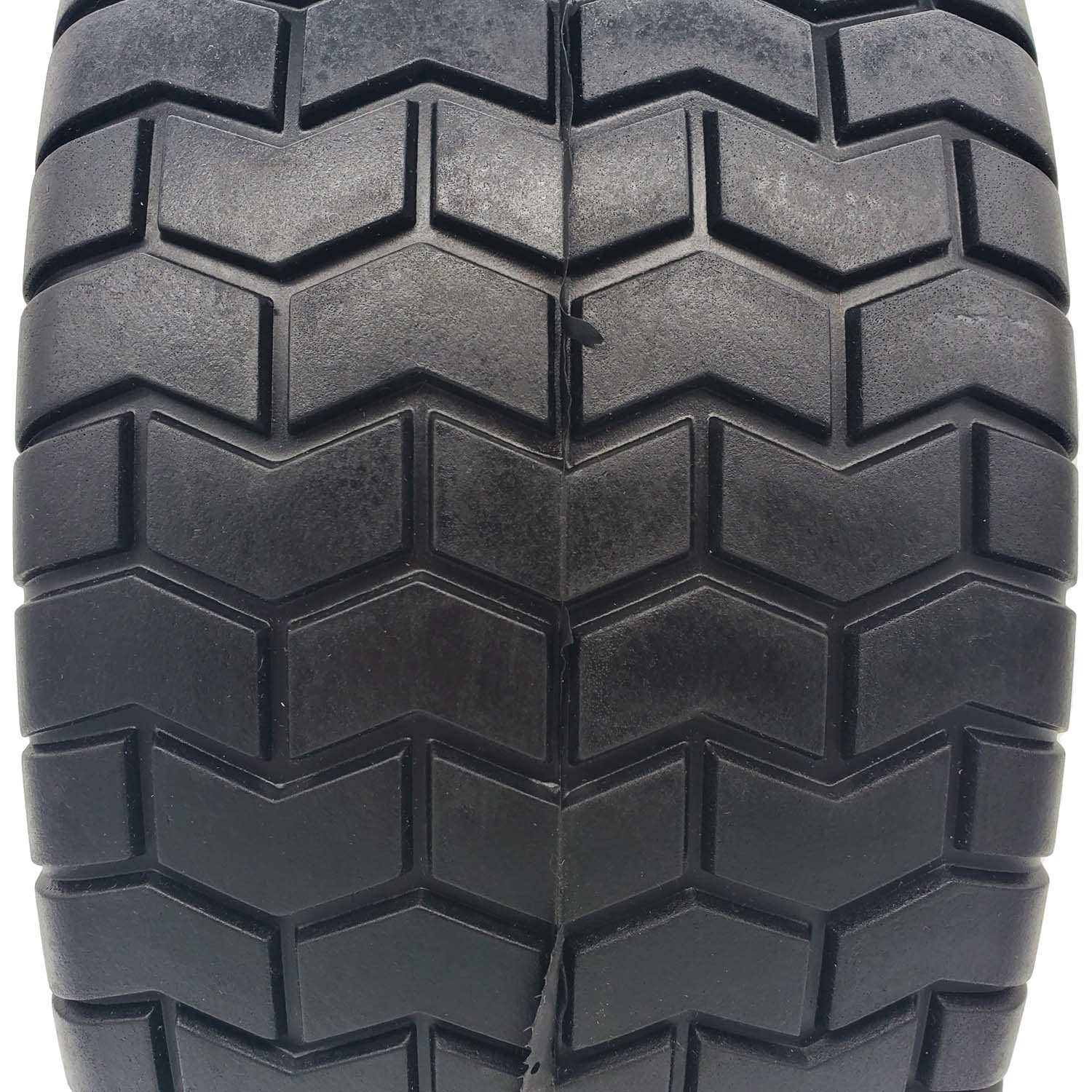 Marathon 30454P Flat Free Turf Tire on Rim 3" Centered Hub 16x6.50-8