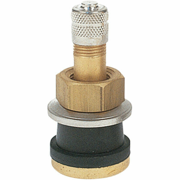 TR501 1-1/2" Brass Clamp-in Tubeless Tire Truck Valve Stem Pack of 4
