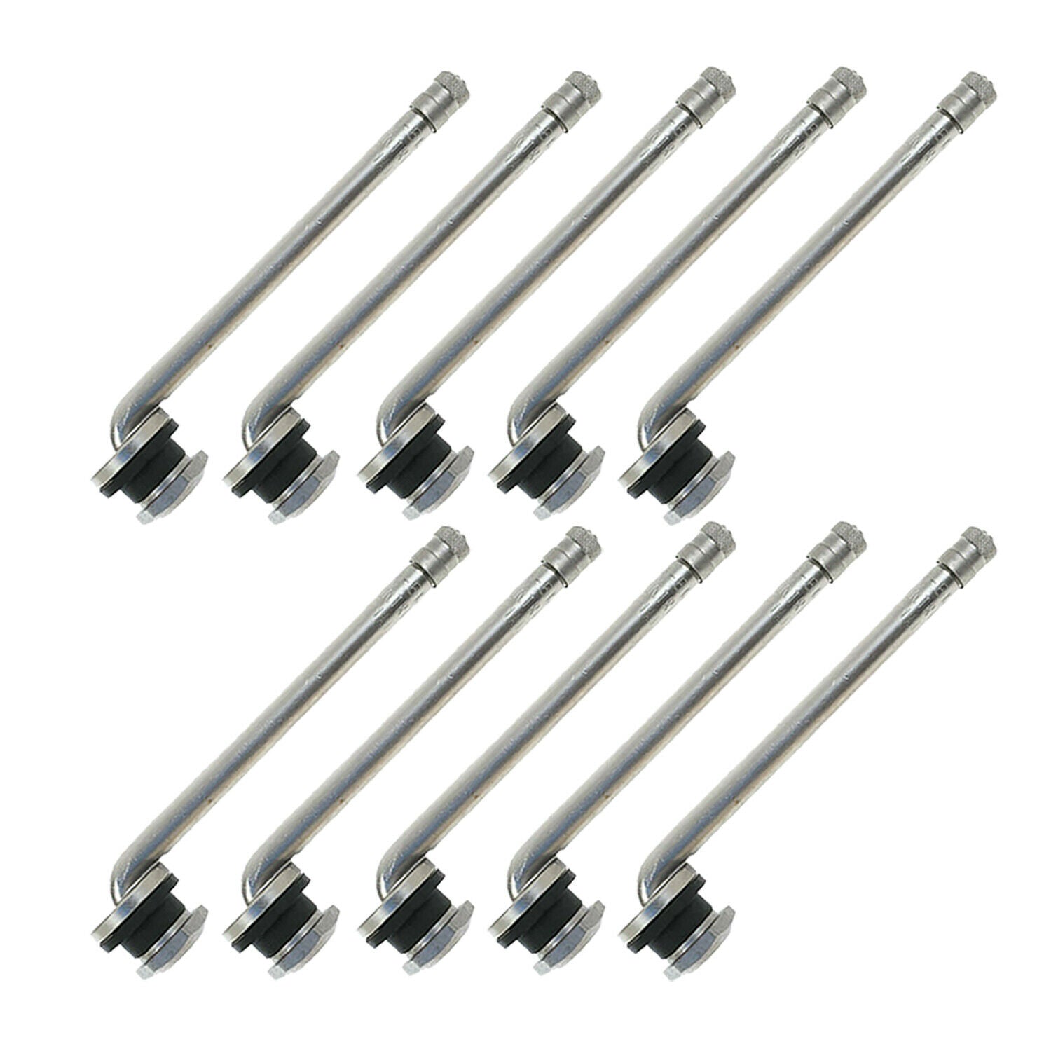 TR511 4-1/4" 90° Valve Stem for Drop-Center Aluminum Disc Wheel with .625 Valve Hole Pack of 10