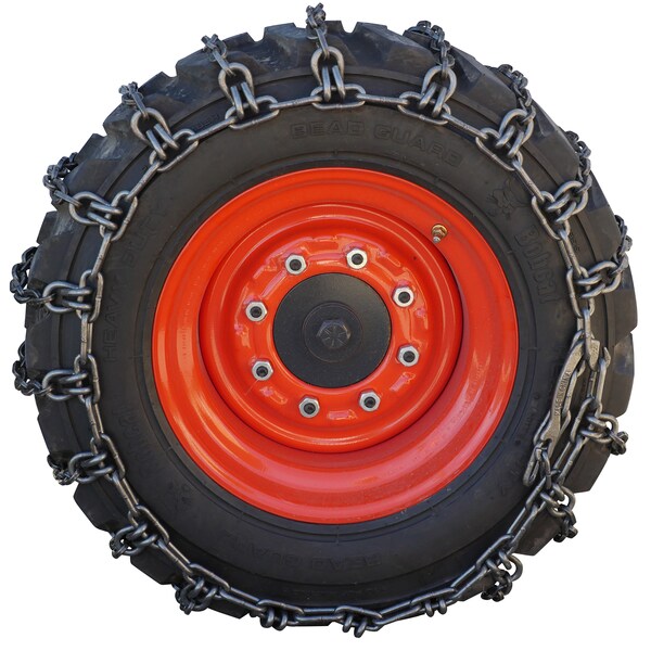 Peerless 0342996 Wide Base Skid Steer 15" - 16.5" Square 2-Link Tire Chains