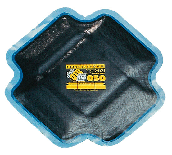 REMA TIP TOP PN-50+ Square Bias Ply Tire Repair Patch 9-1/2" 6ply - Box of 3