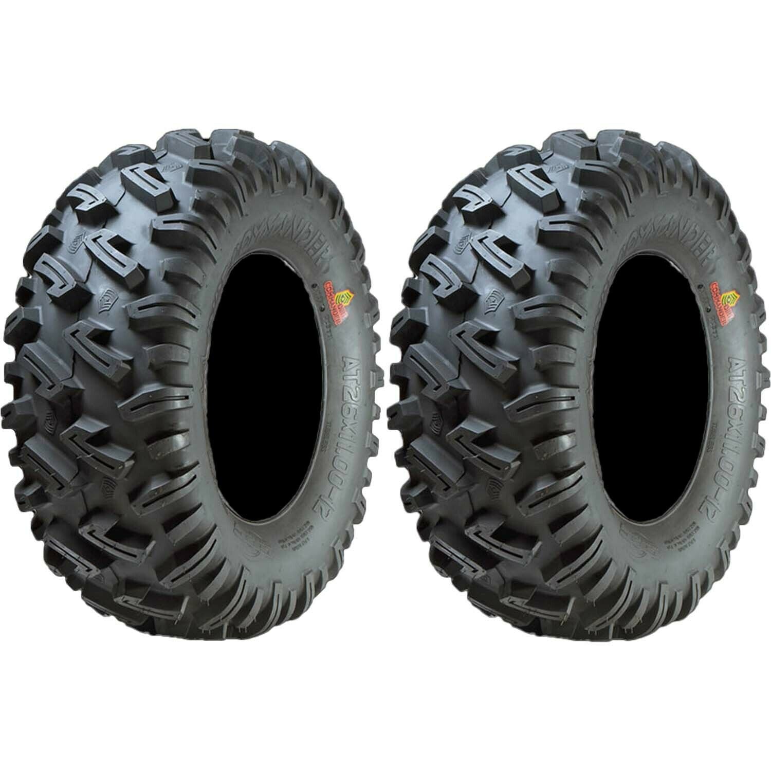 GBC Dirt Commander ATV UTV Tire 8Ply 25x8.0012 Pack of 2