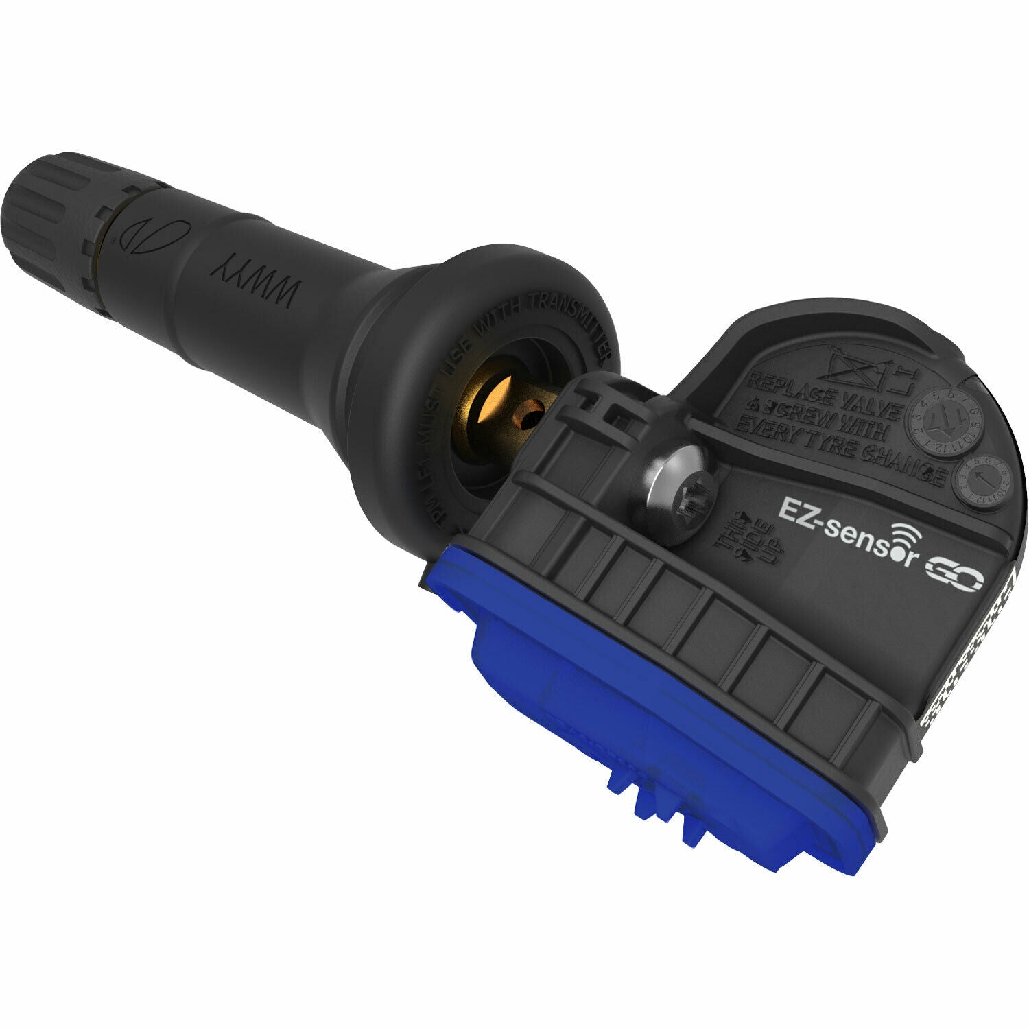 Schrader EZ-Sensor GO 33560 Programmable Dual Frequency TPMS Sensor Rubber Stem