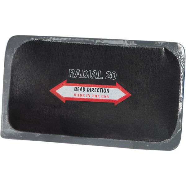 Xtra Seal 11-820 3"X5" Radial Tire Patch 2ply COI Radial Tire Repair Box of 10