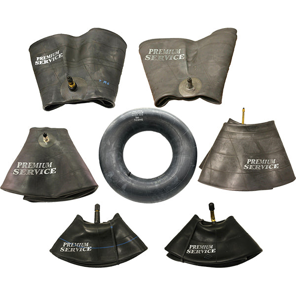 Collection of ATV, Lawn Mower, Tractor, and Trailer Tire Inner Tubes