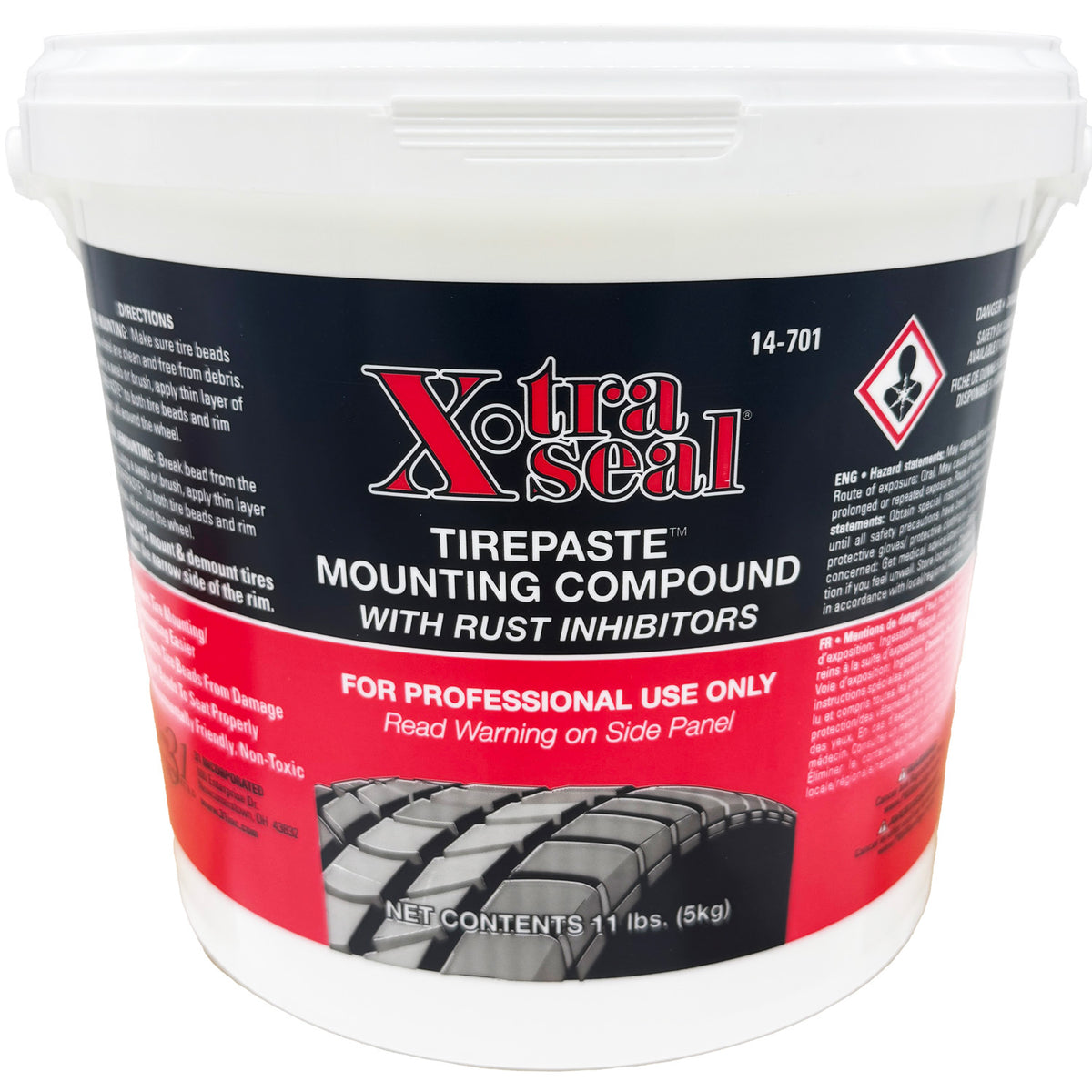 Xtra Seal 14-701 Euro-Paste Tire Mounting Compound - 11lb Bucket