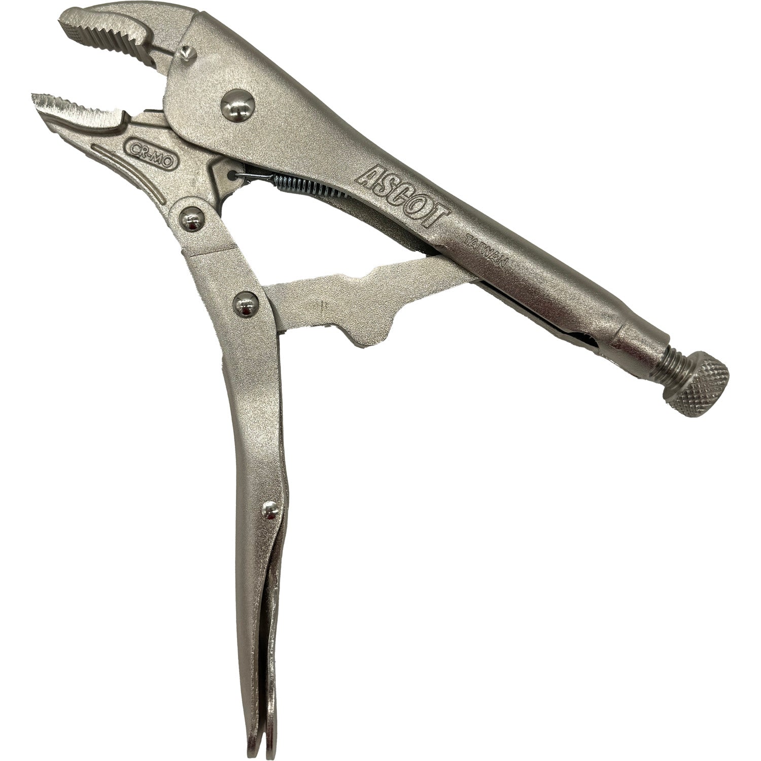 Ascot 10" Curved Adjustable Locking Jaw Pliers