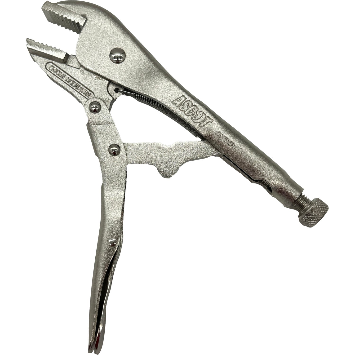 10" Curved and Straight Adjustable Locking Jaw Pliers Bundle