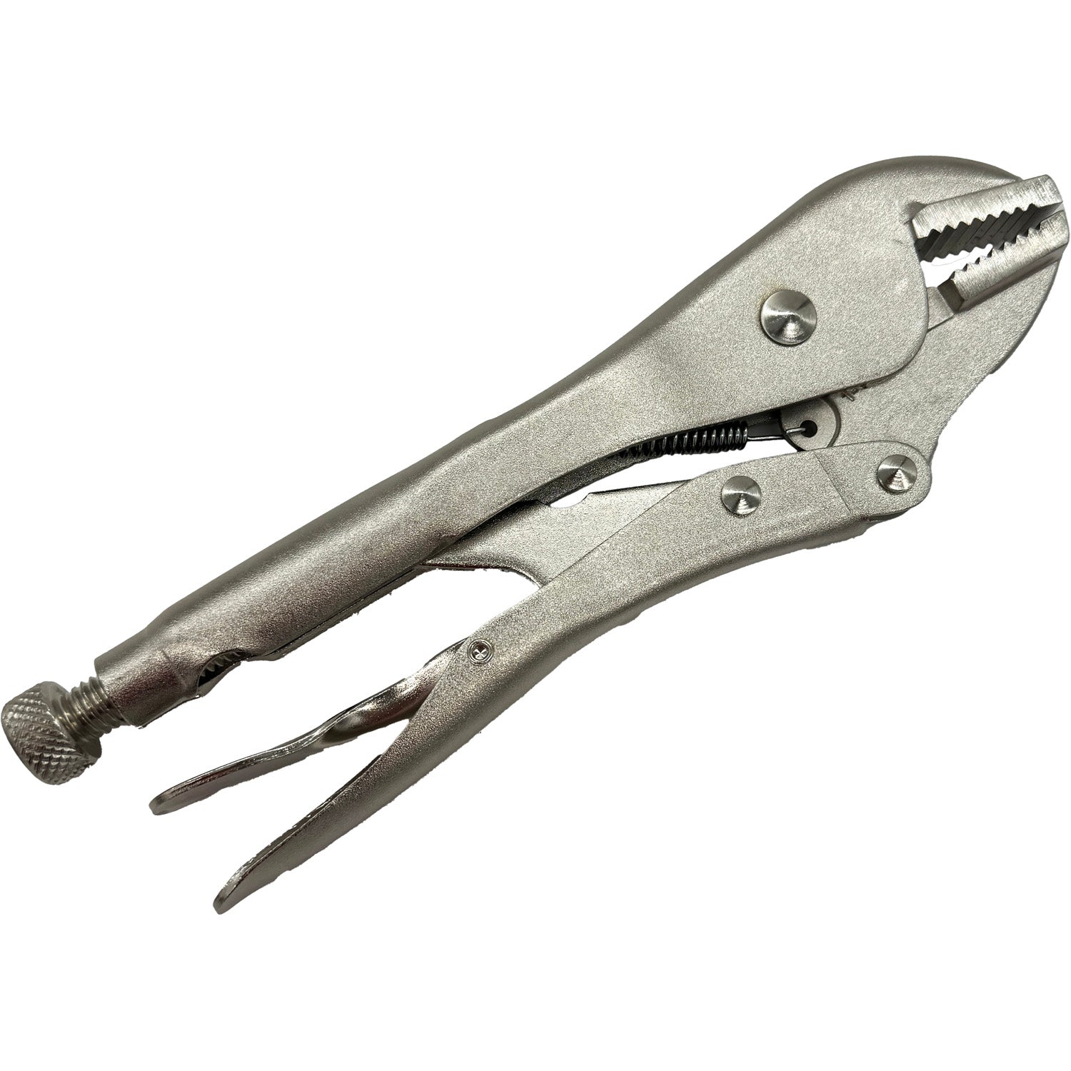 10" Curved and Straight Adjustable Locking Jaw Pliers Bundle