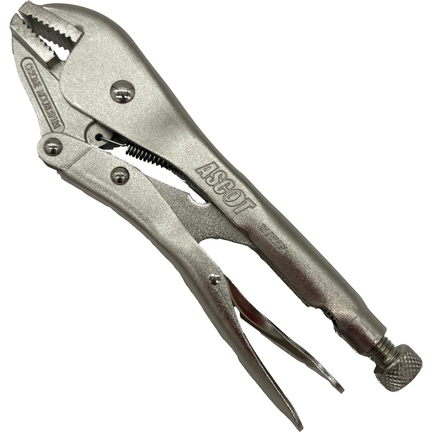 10" Curved and Straight Adjustable Locking Jaw Pliers Bundle