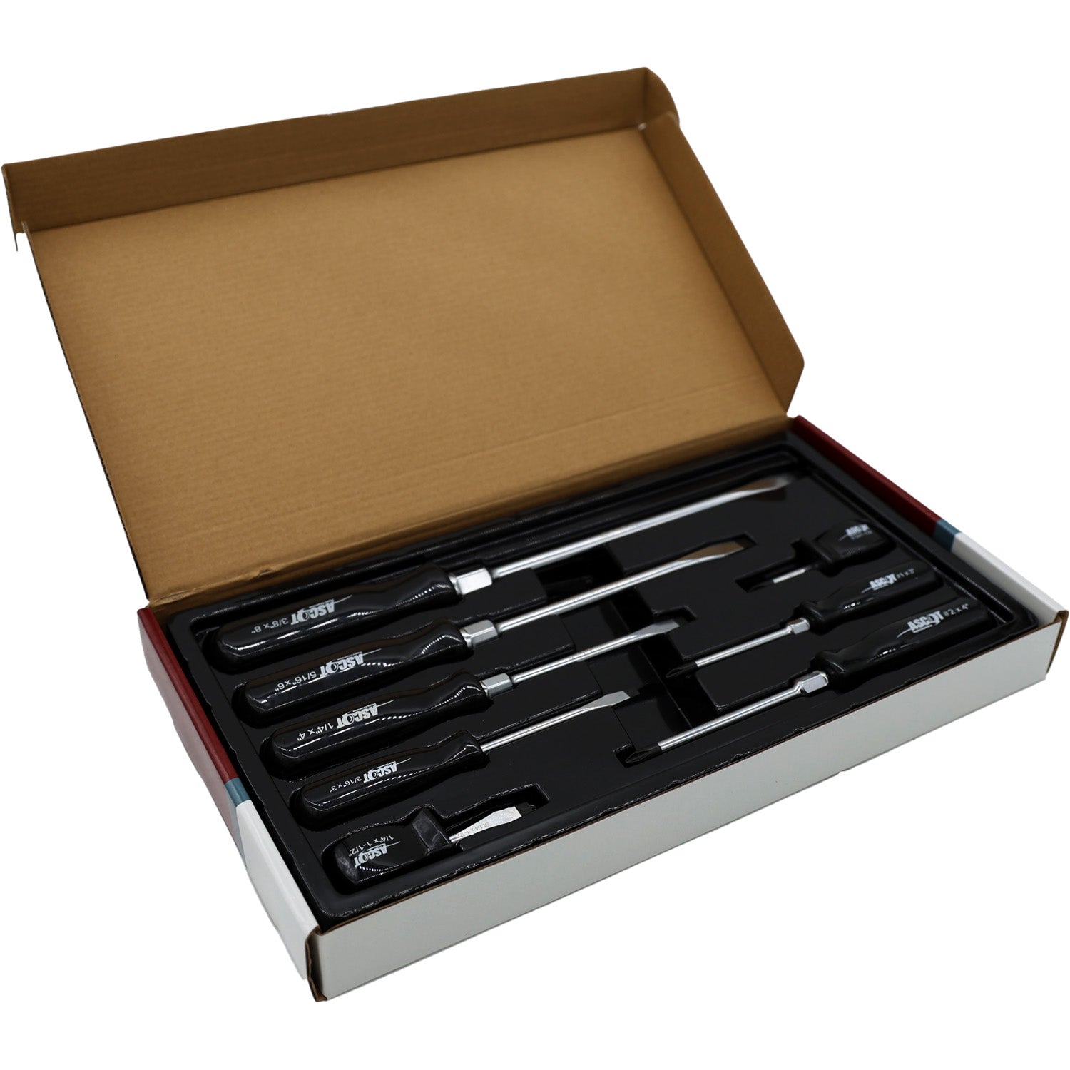 Ascot 8 Piece Professional Screwdriver Set