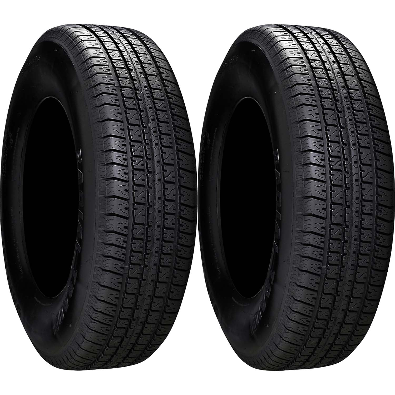 Carlisle Radial Trail RH Trailer Tire LRD 8ply ST145R12 Pack of 2