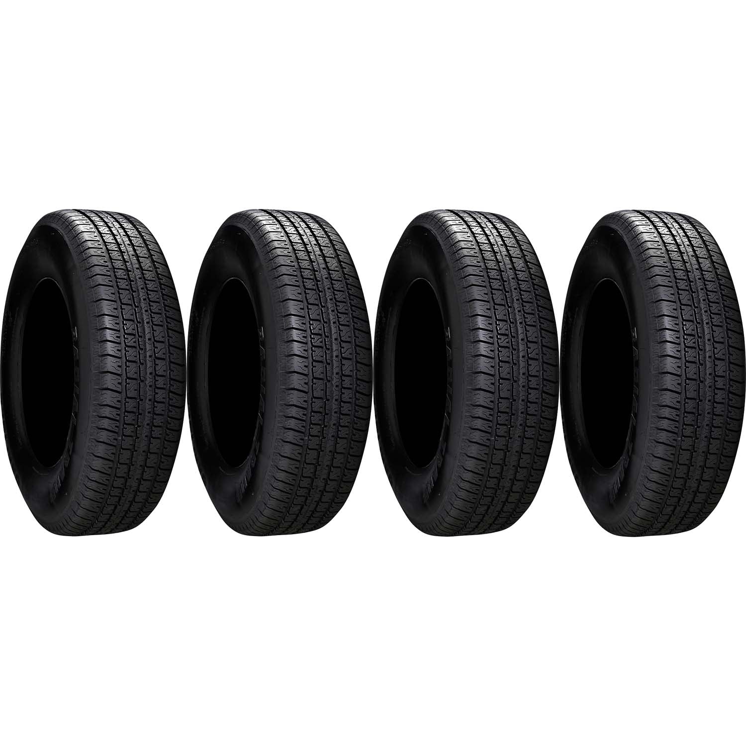 Carlisle Radial Trail RH Trailer Tire LRD 8ply ST145R12 Pack of 4