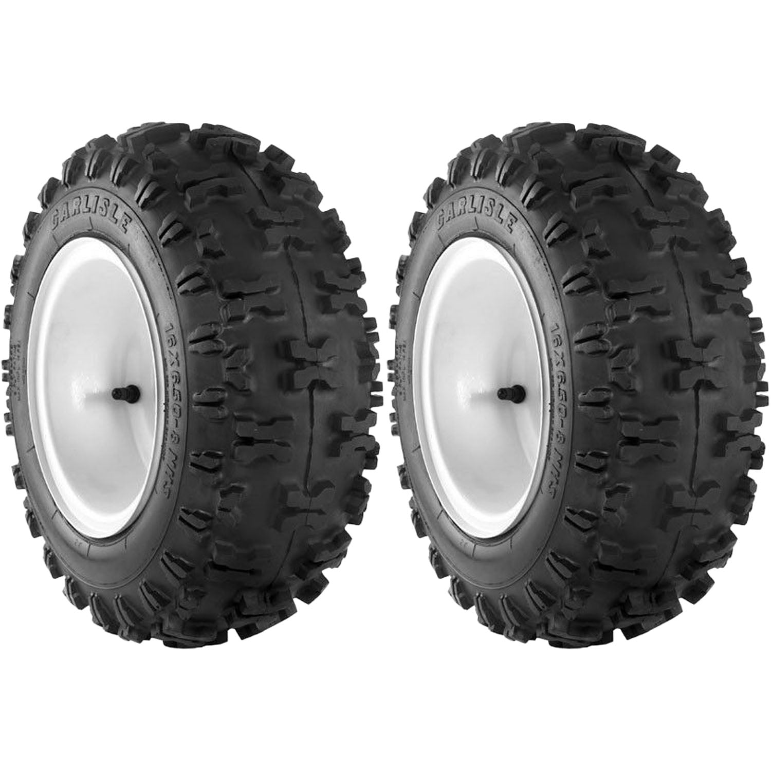 Carlisle Snow Hog Snow Thrower Tiller Tire 2ply 15x5.00-6 Pack of 2