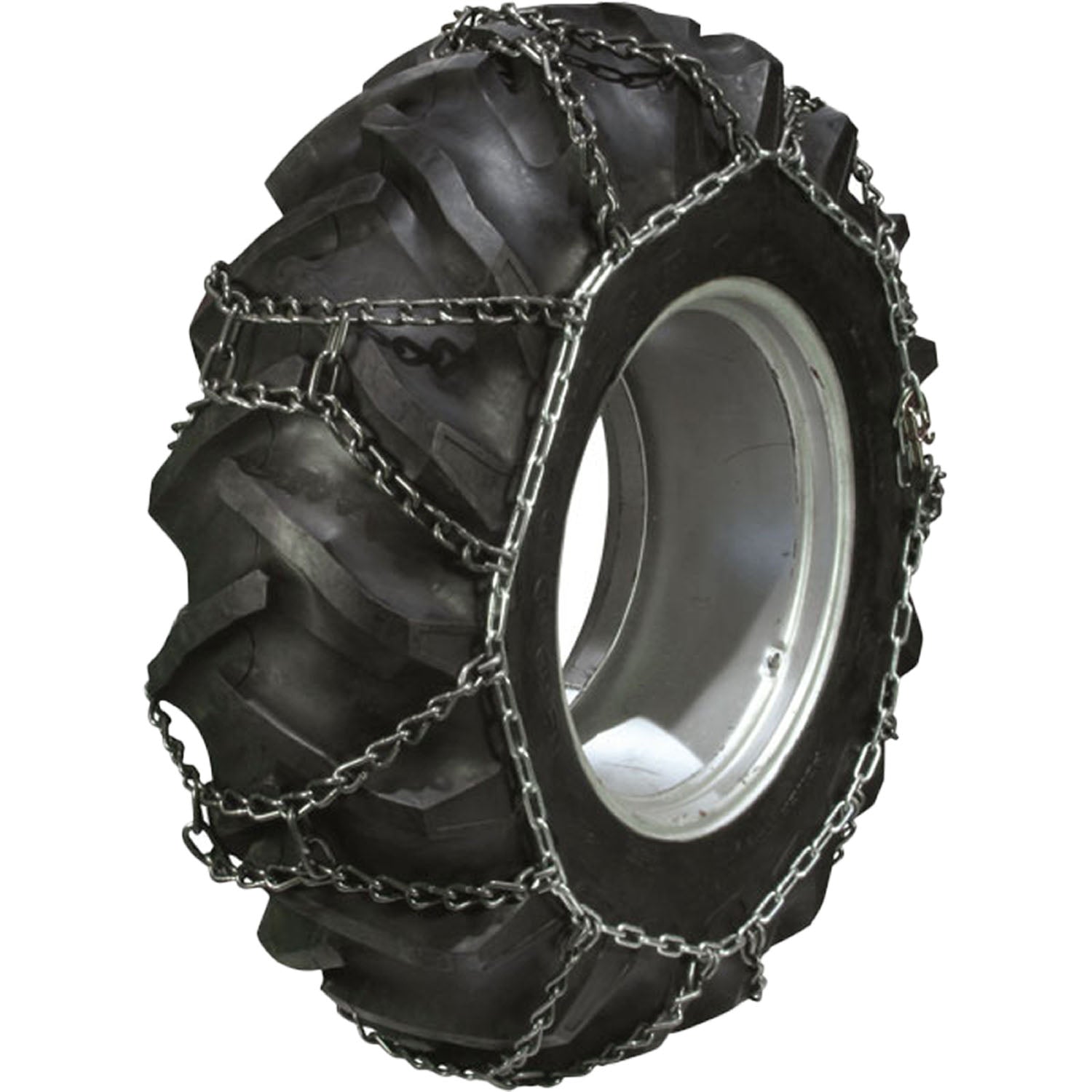 Peerless QG9398 Quik Grip Farm Tractor and Industrial Twin Grip Tire Chains