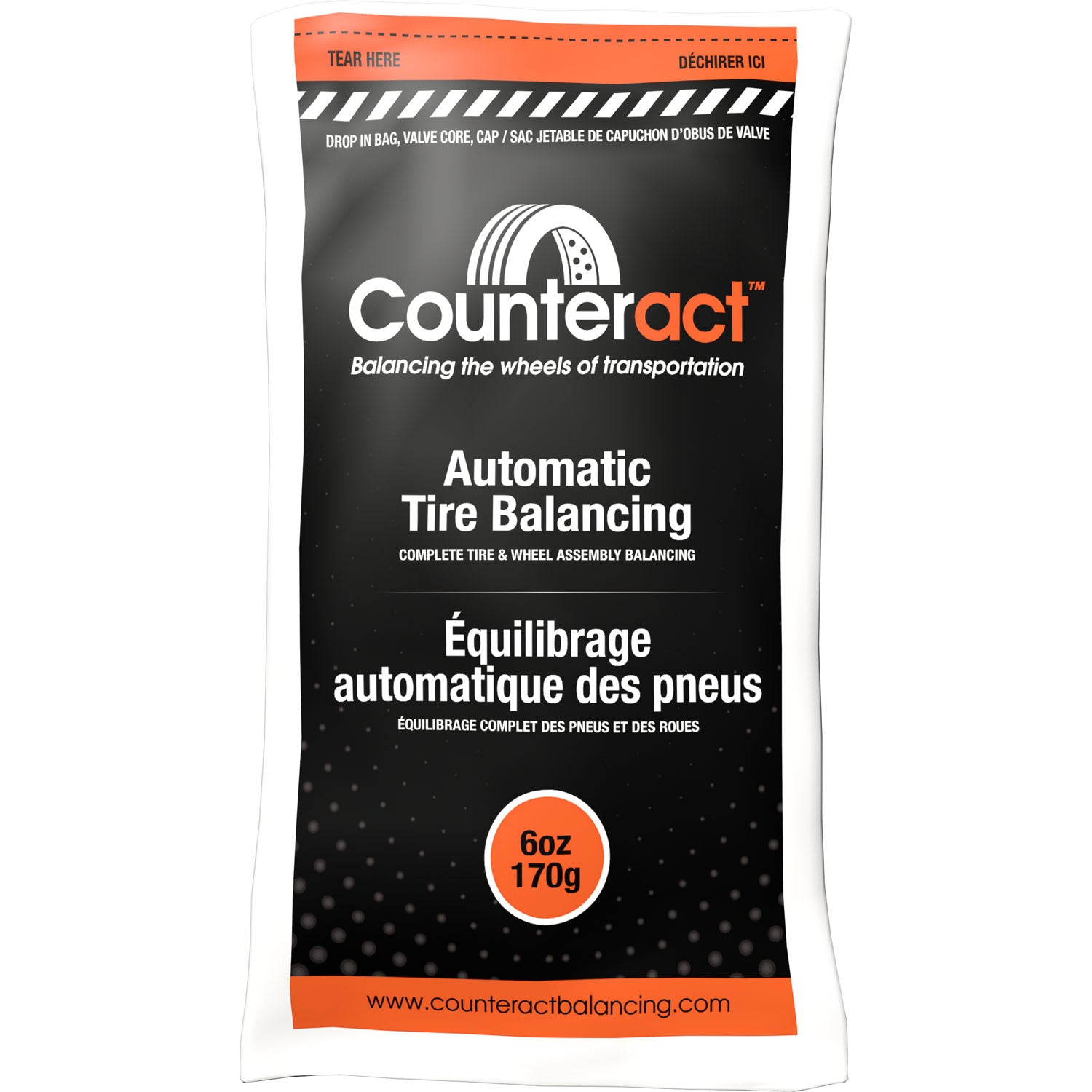 Counteract 060BNB Tire Balancing Beads 6 oz (1 Bag)