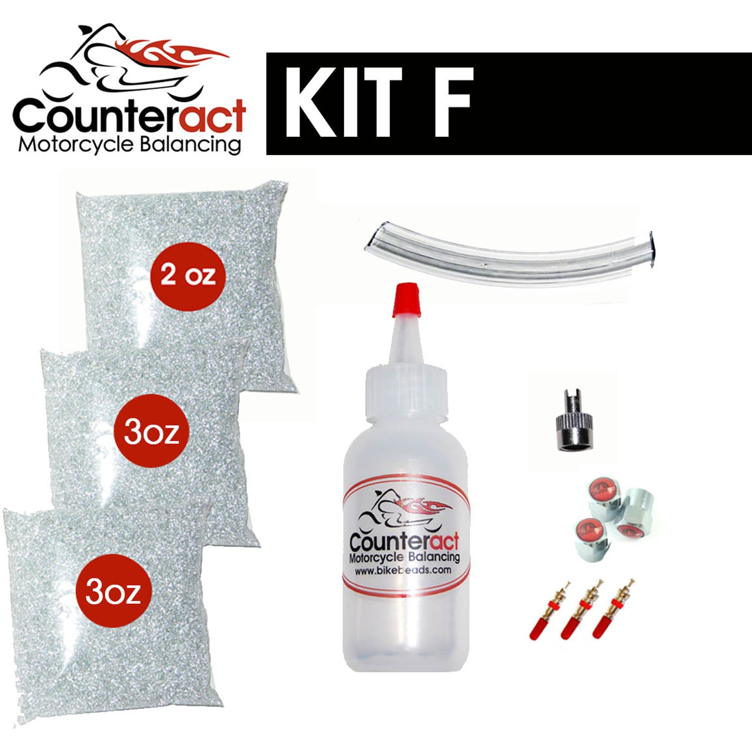 Counteract Motorcycle Balance Beads DIY KIT F 2oz/3oz Bags