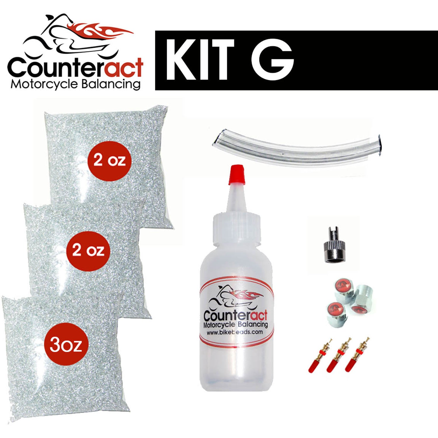 Counteract Motorcycle Balance Beads DIY KIT G 2oz/3oz Bags