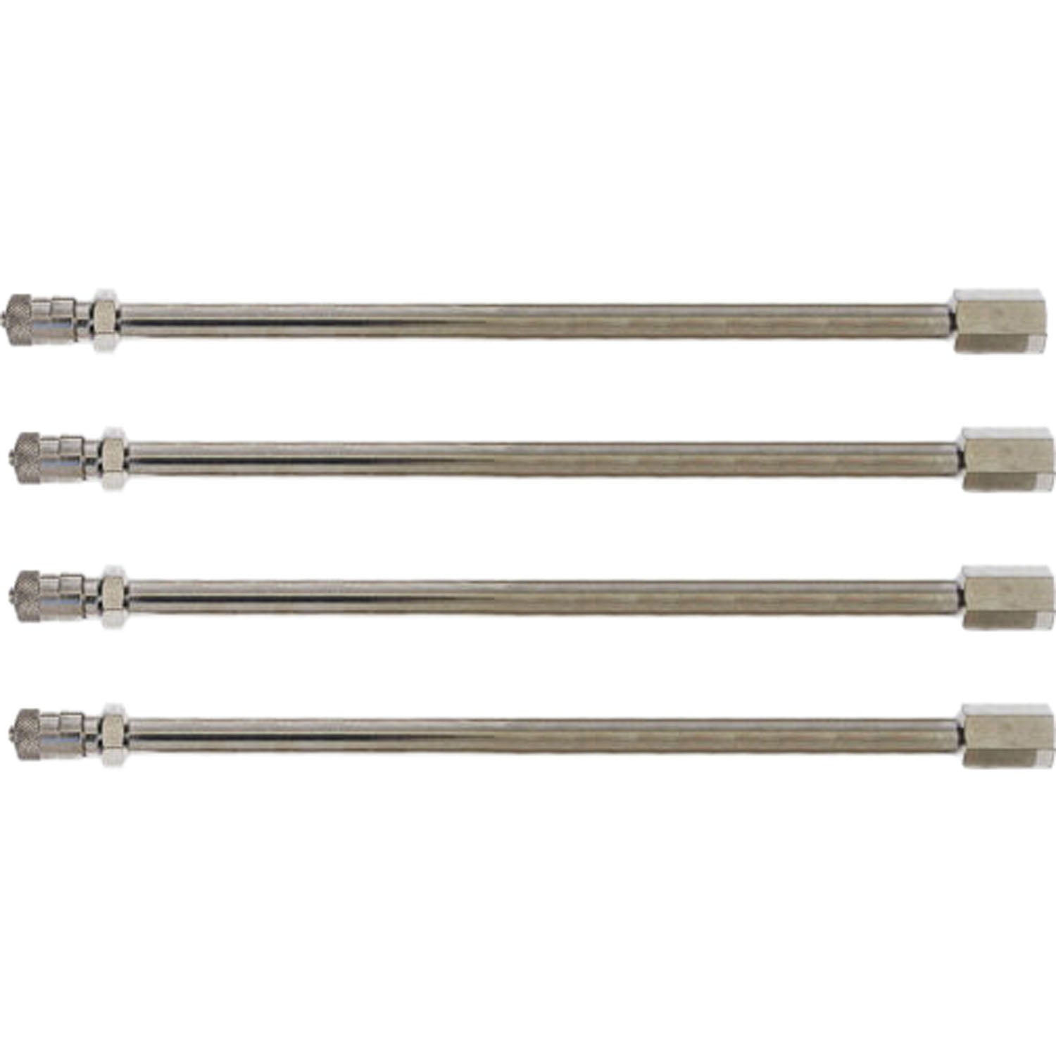 Haltec HE-373 6" Light Weight Valve Extension with 3/8" Short Collar Pack of 4