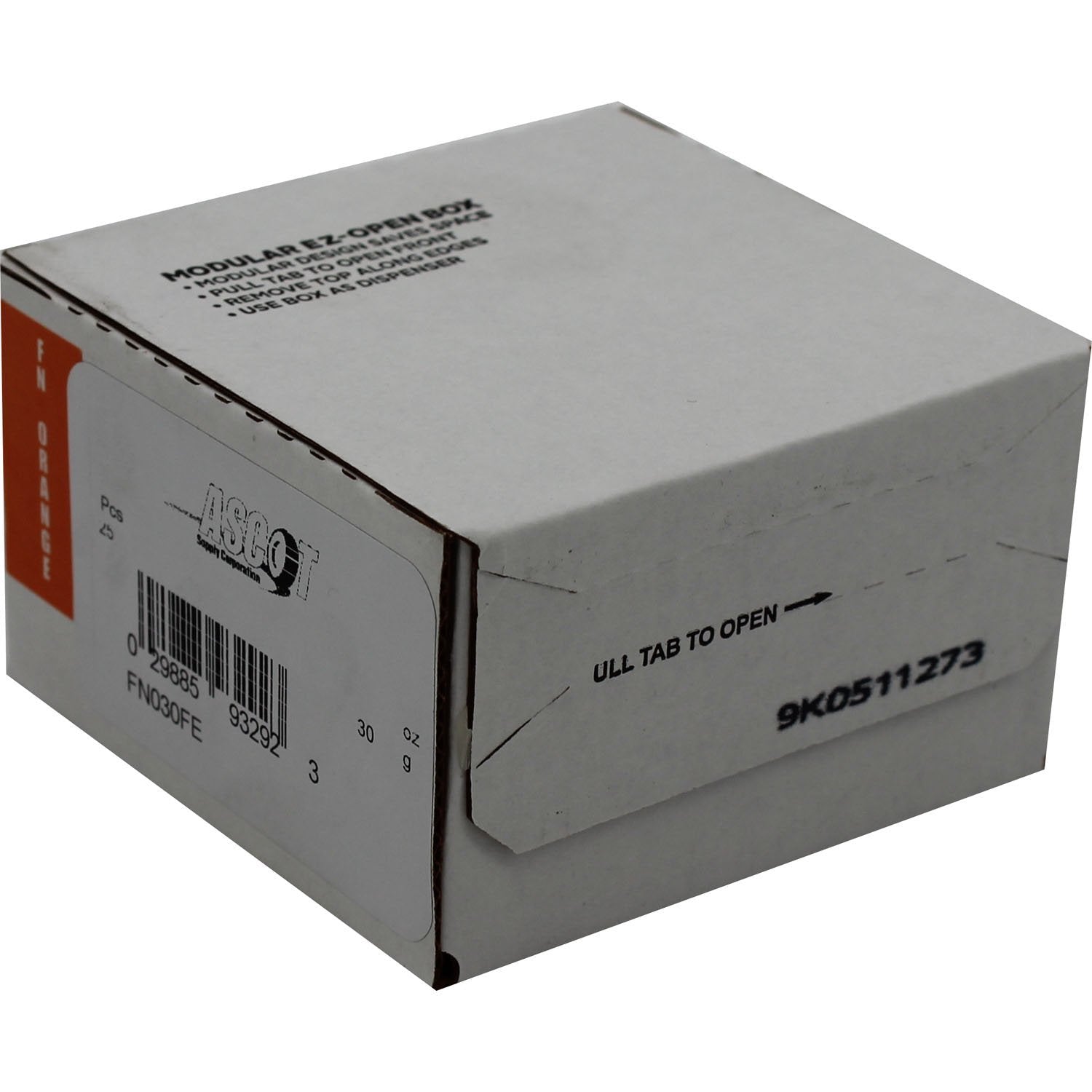 Ascot Perfect Equipment FN030FE Coated Steel Wheel Weight 30gm (1.00oz) - Box of 25