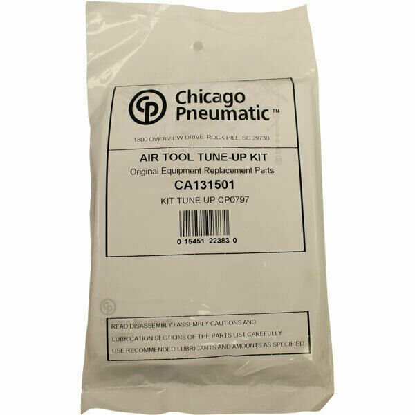 Kit de puesta a punto de herramienta neumática Chicago Pneumatic CA131501 para llave de impacto CP797