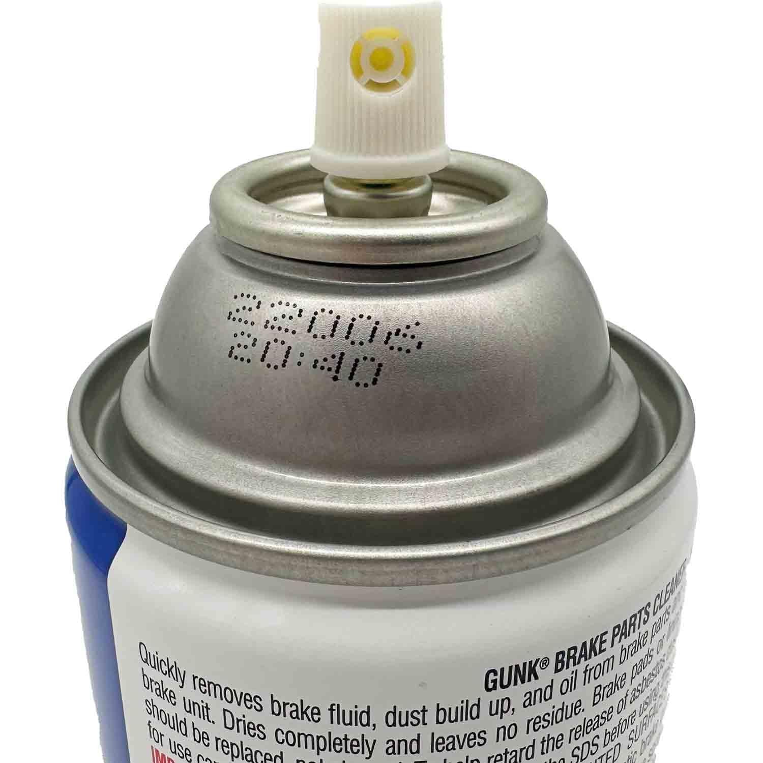 Gunk M705 Non-Chlorinated Brake Parts Cleaner - 14oz Pack of 12