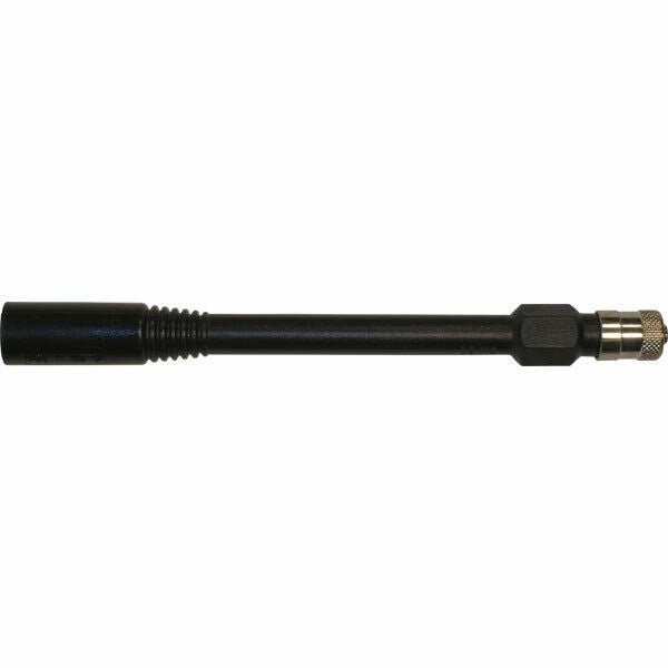 Haltec HE-351 3.82" Black Polymer Plastic Valve Extension Pack of 4