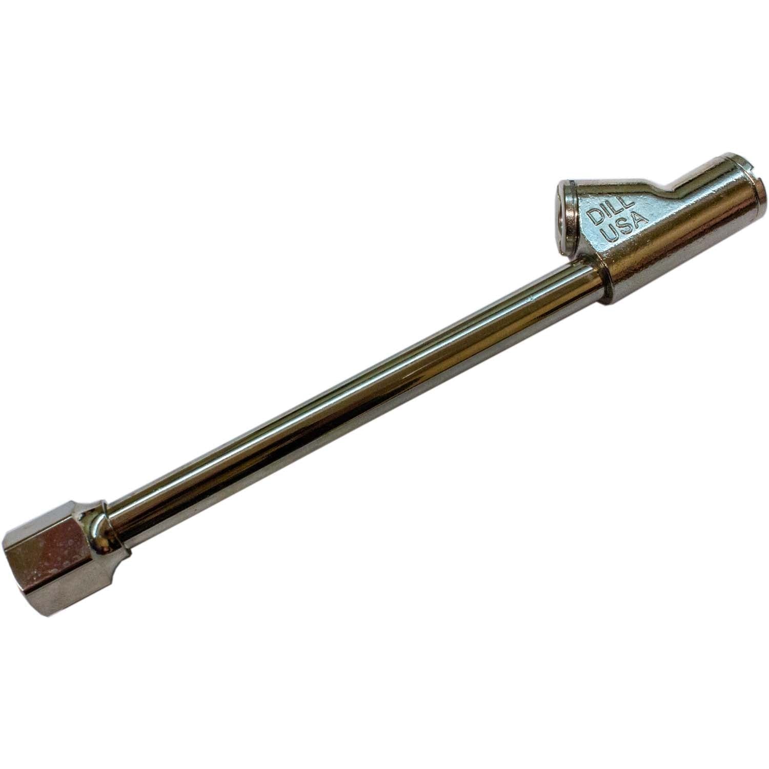 Dill 6999-USA 6" Dual Foot Air Chuck with 1/4" Fpt Standard Bore
