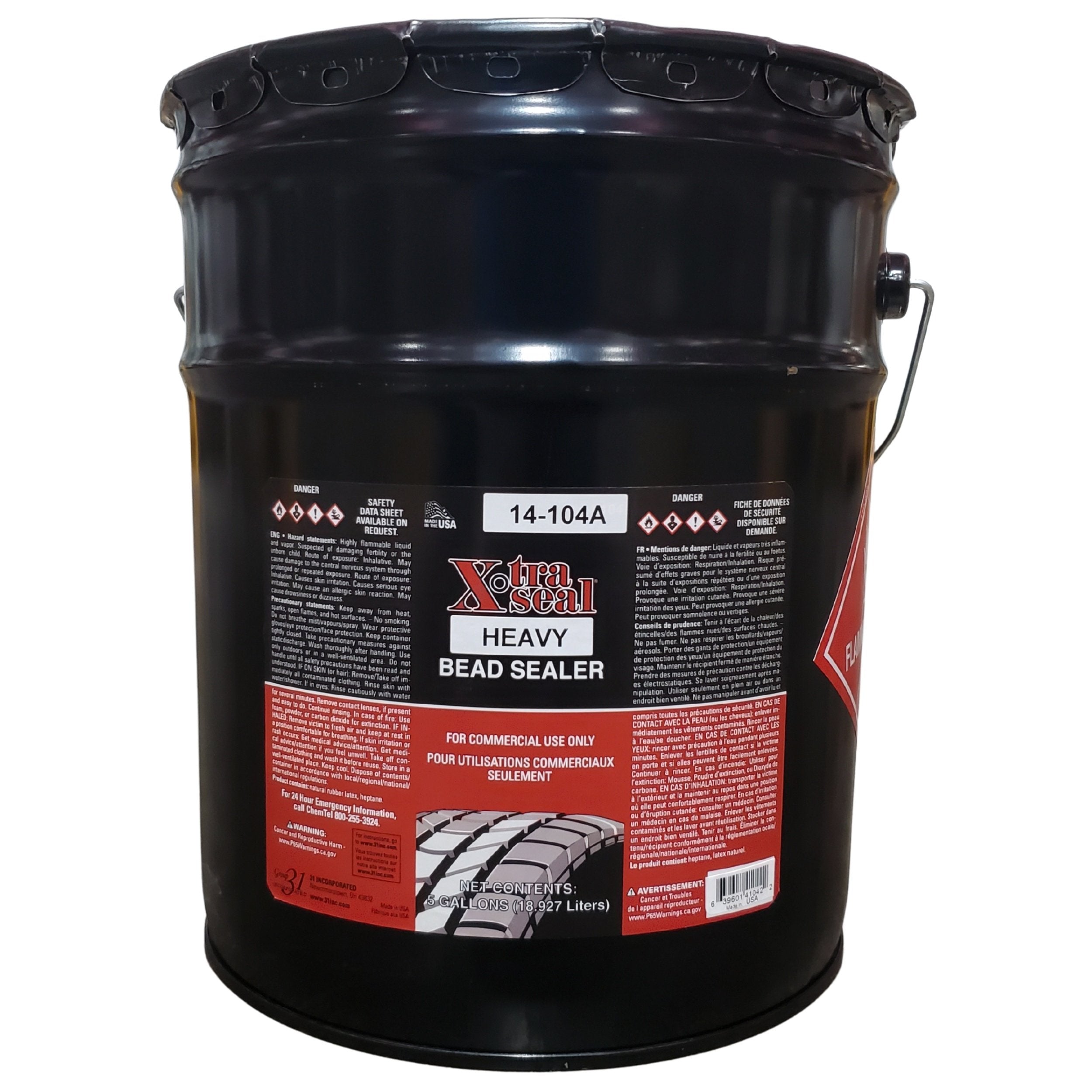 Xtra Seal 14-104B HD Tire Bead Sealer - 5 Gallon Bucket