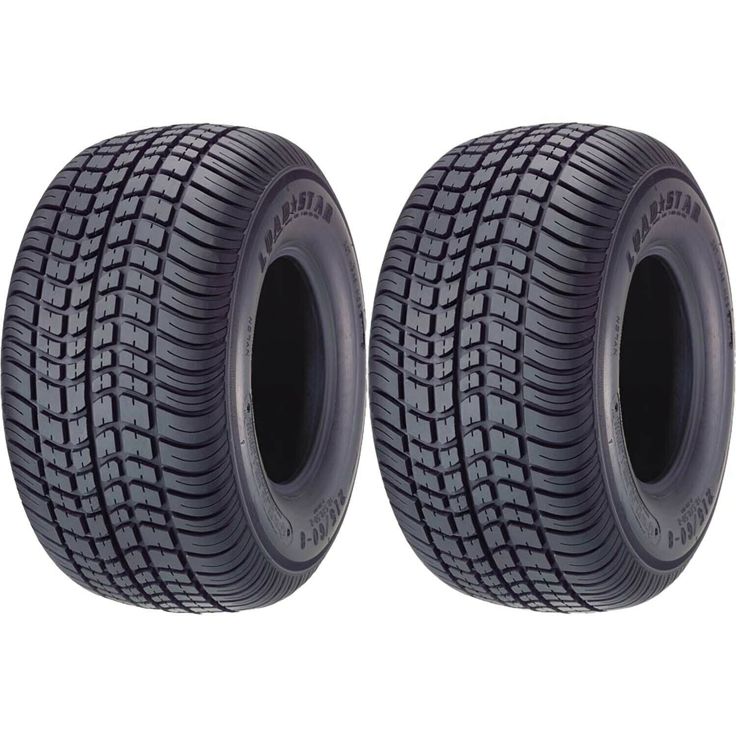 Kenda Loadstar K399 Trailer Tire LRC 6Ply 215/60-8 (18.5x8.5-8) Pack of 2