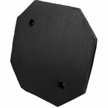 Ascot Rubber Lift Pads for Forward, Worth, Whip 5" x 5" - Set of 4