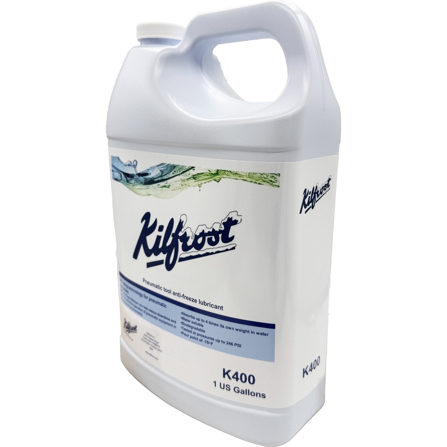 Kilfrost K400 Pneumatic Anti-Freeze Air Line and Tool Lubricant - 1 Gallon