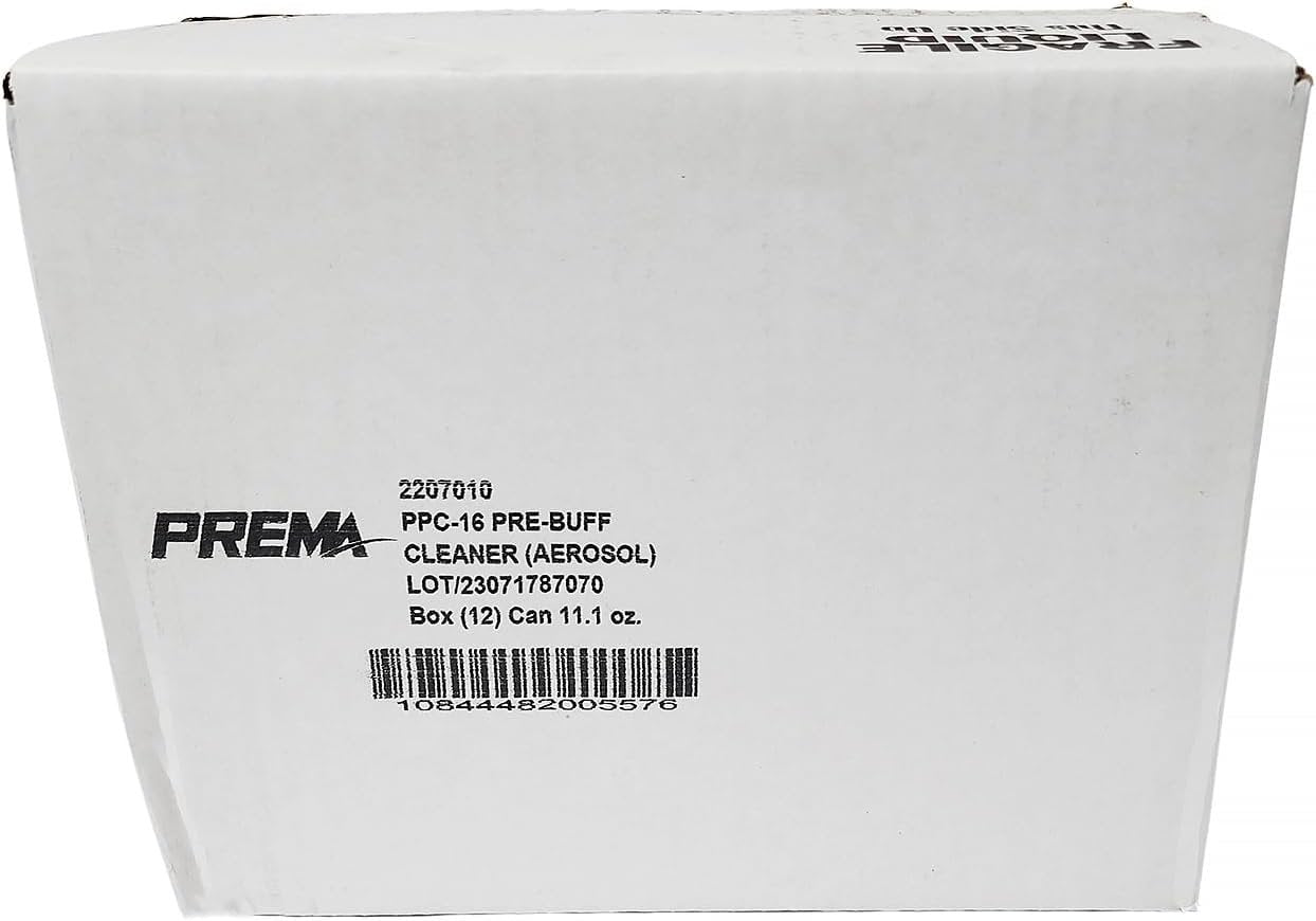 Prema PPC-16 Tire Pre-Buff Cleaner Spray 16 oz (Case of 12)