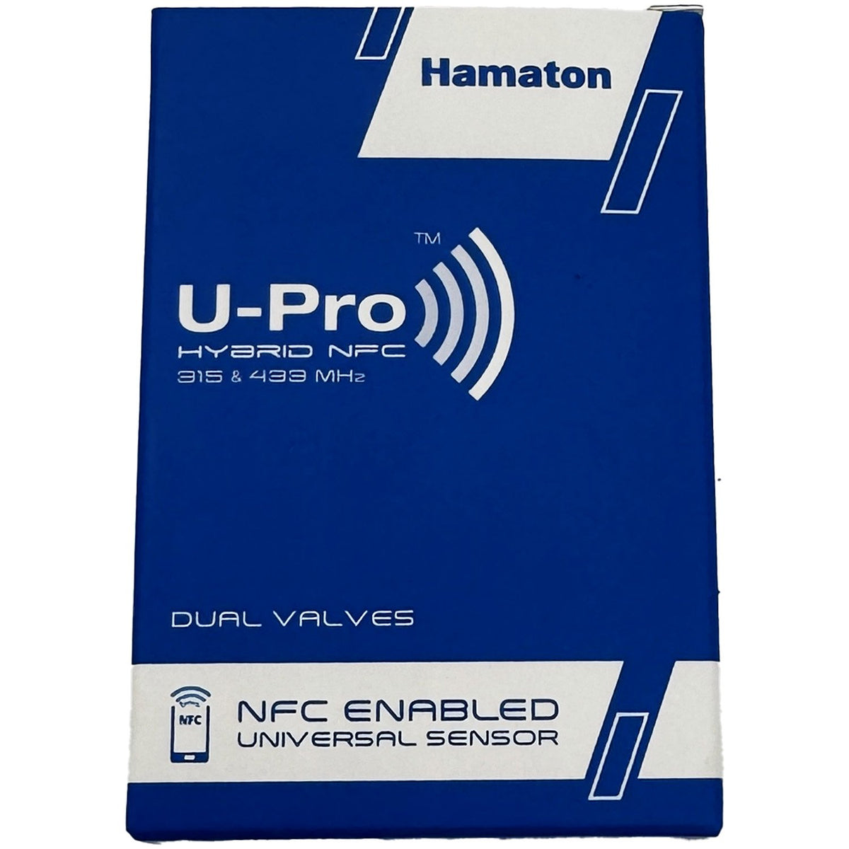 Sensor universal TPMS Hamaton U-Pro HTS-A78ED híbrido NFC con doble válvula