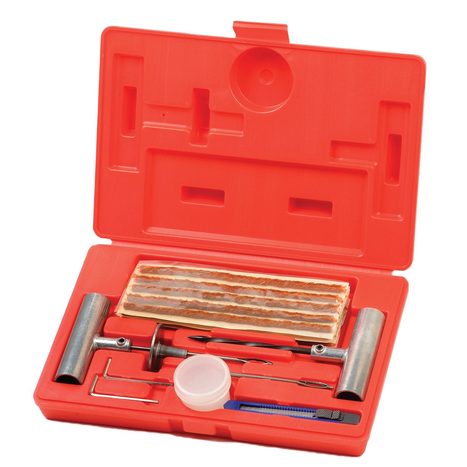 Xtra Seal 12-357 Heavy Duty Tire Repair Kit with 8" Strings & Tools