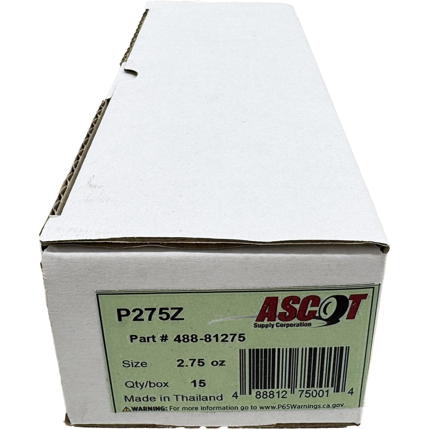 Ascot P Style Coated Zinc Clip-On Wheel Weight 2.75oz - Box of 15