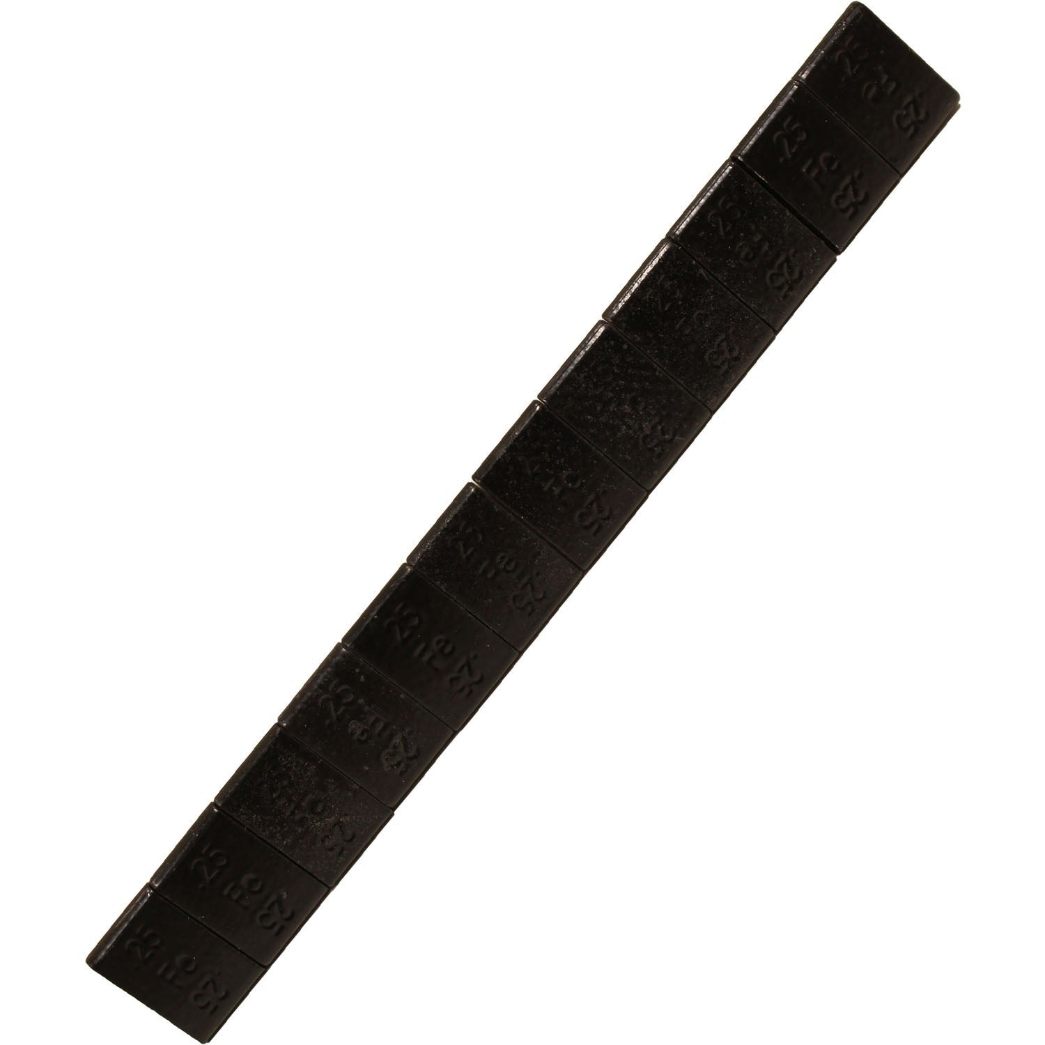 Perfect Equipment 200576FEBLK Steel Adhesive Tape Weight Black 0.25oz 576 Pieces