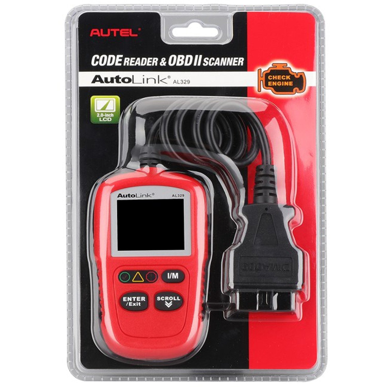 Autel AL329 Code Reader & OBDII Scanner