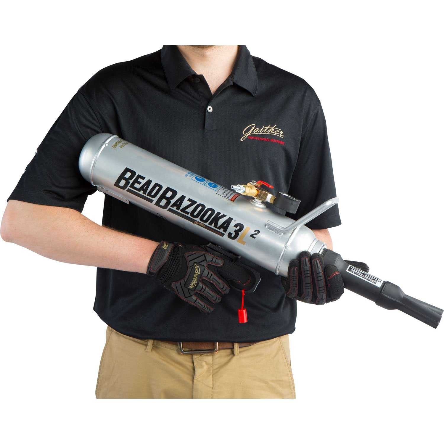 Gaither BB3L2 Bead Bazooka 3 Liter Bead Seater with RAR Trigger Release
