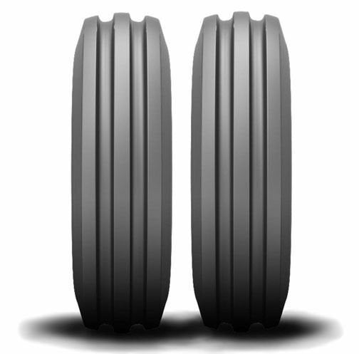 Deestone D401 Front Farm 3 Rib Tractor Tire 4ply 3.50-6