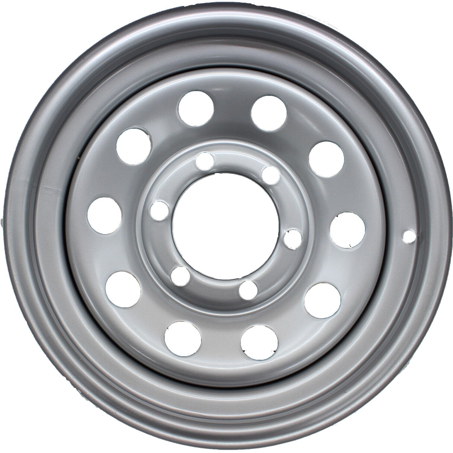 Carlisle 15x6 6 on 5.5 Modular Steel Wheel  - Silver