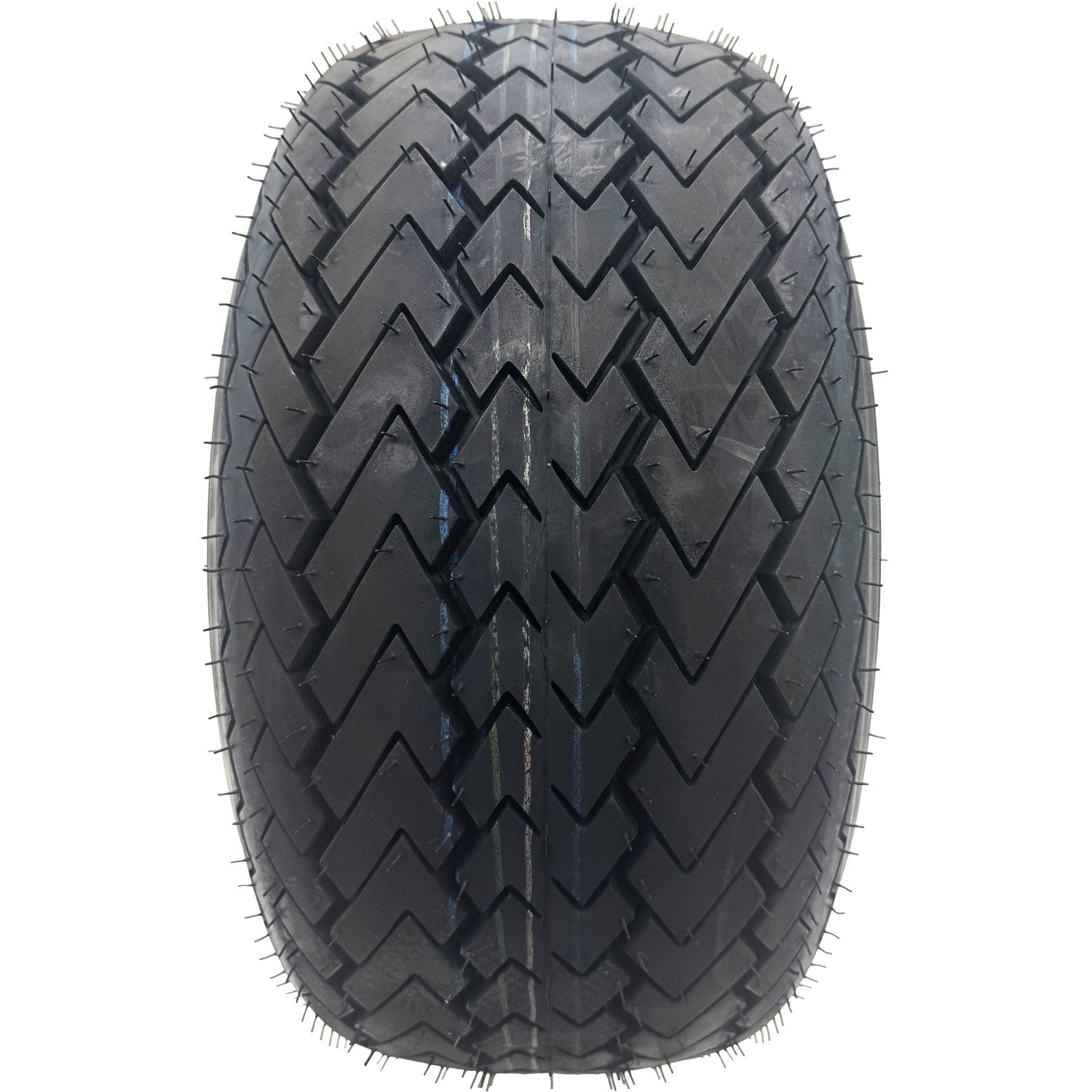Golf Cart Tire & Wheel Assembly 18x8.50-8 4 Ply Kenda Hole-N-1 on 4 on 4 White Wheel