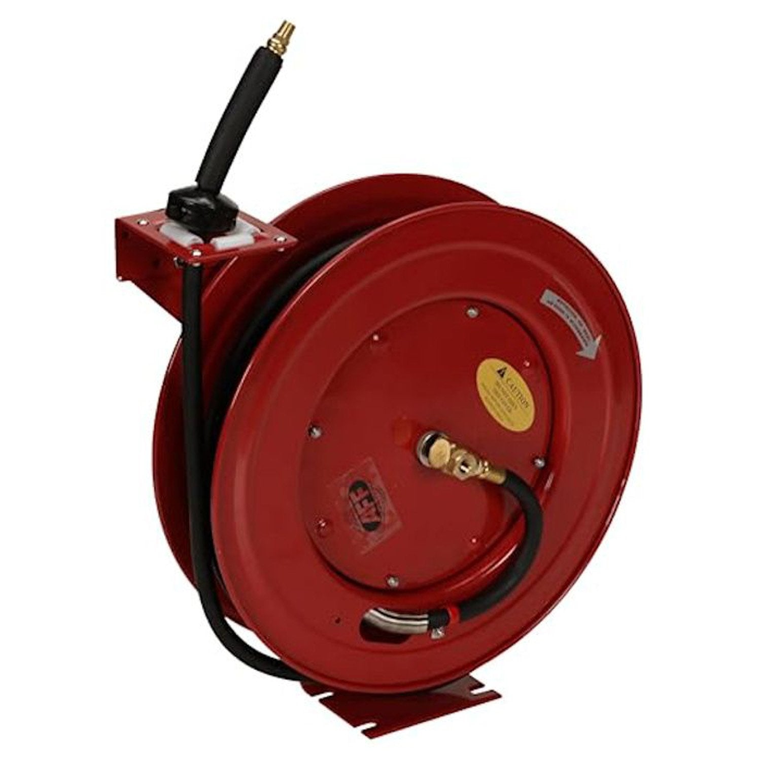 American Forge & Foundry 1/2" x 50' Open Air Hose Reel 300 PSI Hose