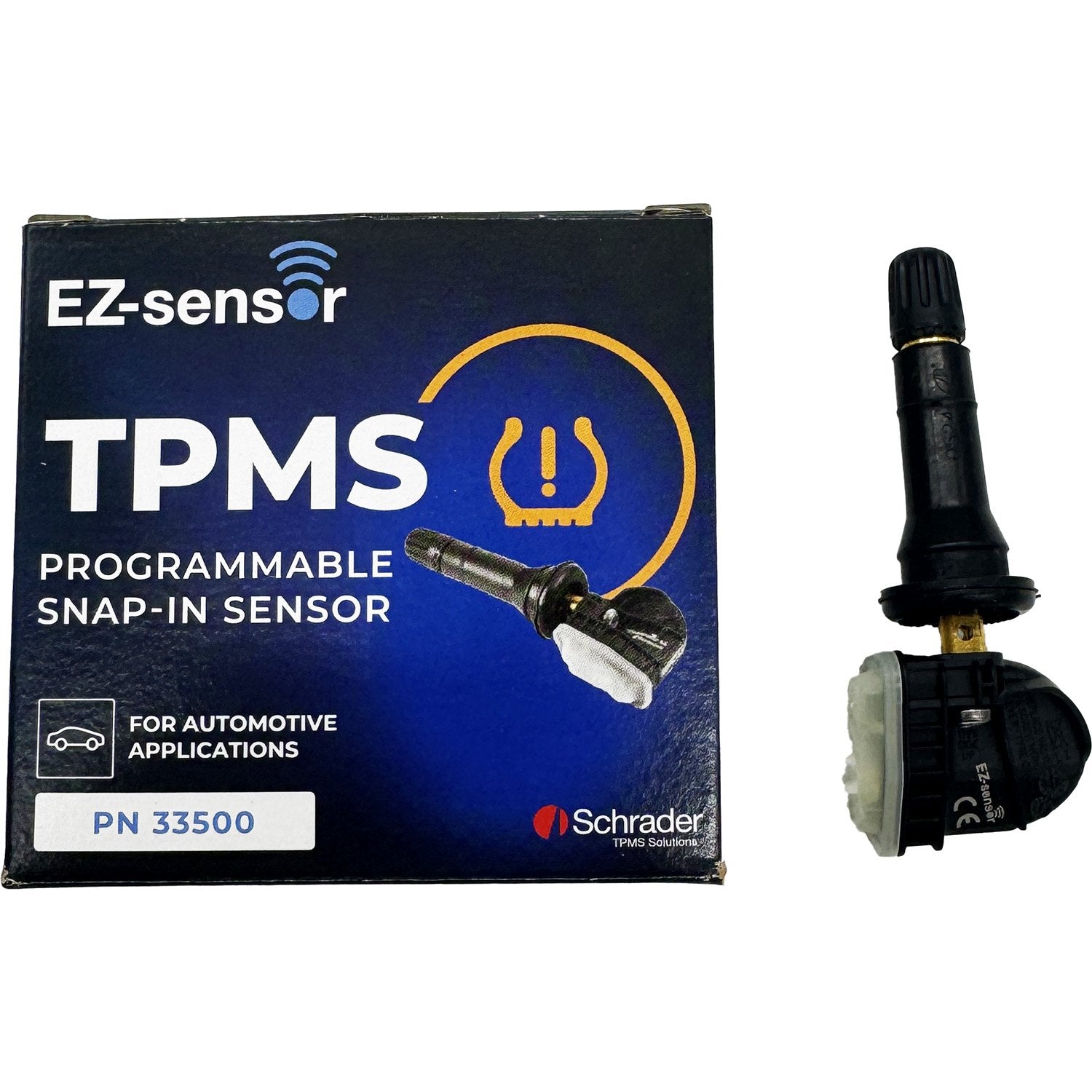 Schrader 33500 Dual Band EZ-Sensor TPMS Programmable Snap-In Sensor